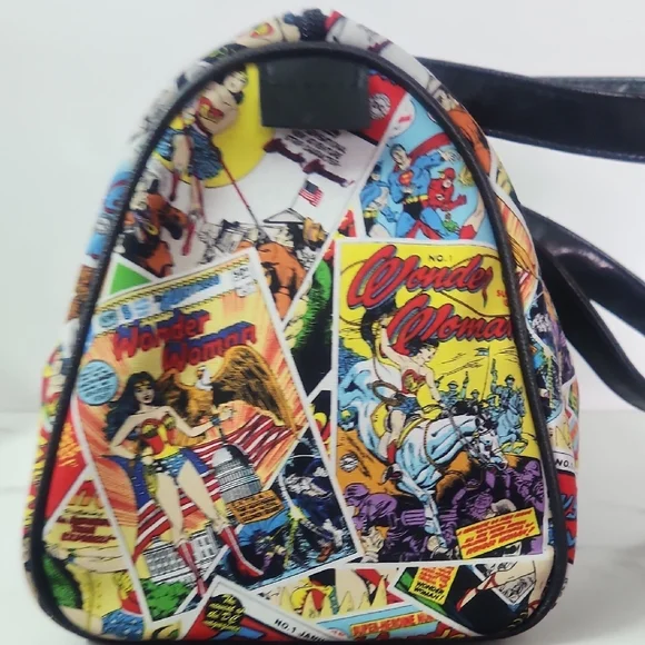 Superhero Comic Print Women's Bag - Picture 6 of 9